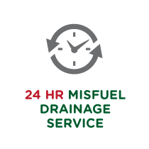 24 Misfuel Drainage Service