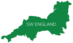 Map South West England